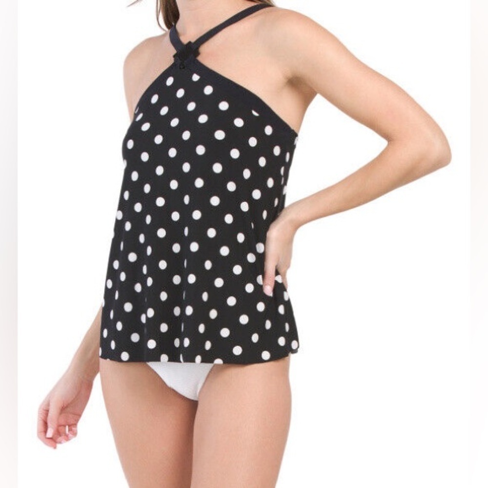 Nwt Magicsuit Halter Tankini Swim Top Size 10